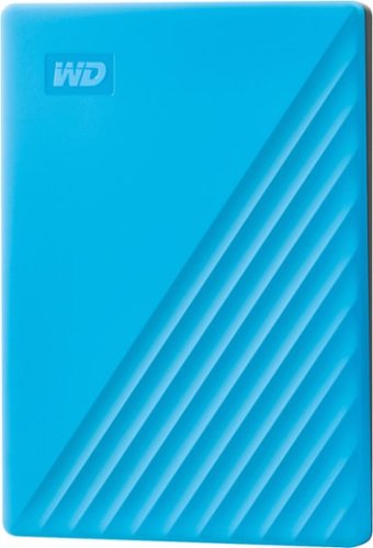 Western Digital 2TB WD My Passport  Portable External Hard Drive HDD  Blue - WDBYVG0020BBL-WESN