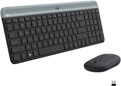 Logitech MK470 920-009437 Black RF Wireless Keyboard and Mouse Combo