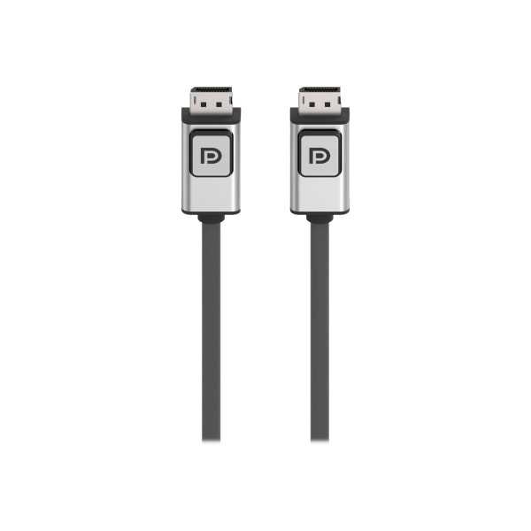 Belkin F2CD000B10-E 10 ft Black Connector on First End: 1 x DisplayPort Male Connector on Second End: 1 x DisplayPort Male DisplayPort to DisplayPort Cable Male to Male