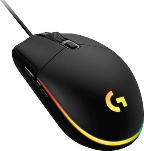 Logitech G203 LIGHTSYNC Gaming Mouse  8 000 DPI  Black