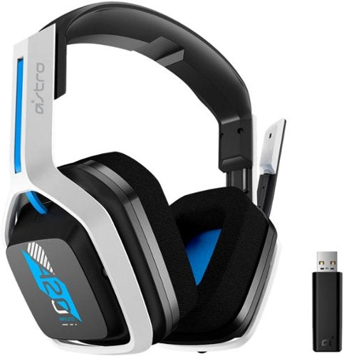 ASTRO Gaming A20 Wireless Headset Gen 2 for PlayStation 5  PlayStation 4  PC & Mac - White/Blue