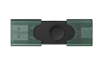 Kingston Technology DataTraveler 256GB USB-A + USB-C 3.2 Gen 1 DuoG2