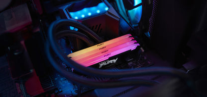 Kingston Technology FURY Beast 32GB 3600MT/s DDR4 CL18 DIMM (Kit of 2) RGB