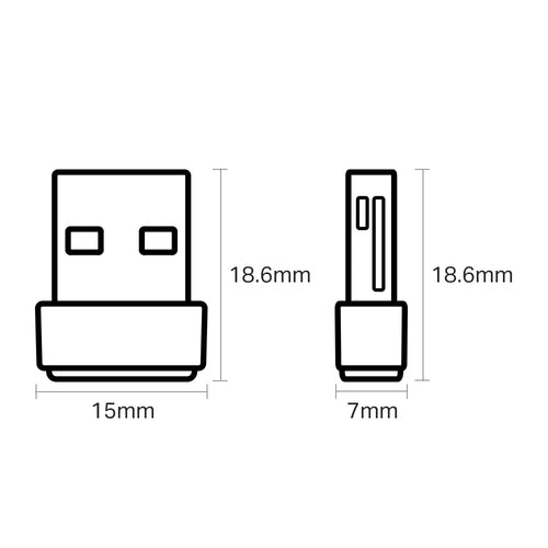 TP-Link AC600 Nano Wireless USB WiFi Adapter