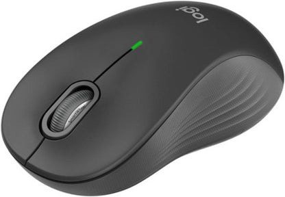 Logitech Signature M550 Wireless Mouse - Large - Graphite : Bluetooth & USB-A Connection:Compatible with PCs, Macs, Chromebooks, and tablets