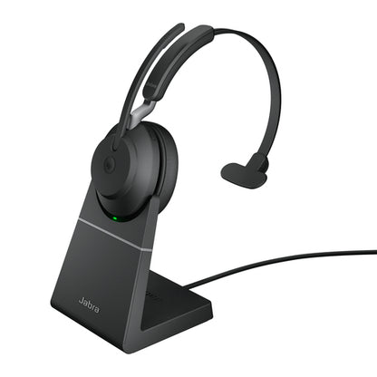 Jabra Evolve2 65 - Link390a MS Mono Stand Black NA