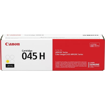 Canon Toner Cartridge 045 H Y Yellow  1243C002 (H Y Yellow)