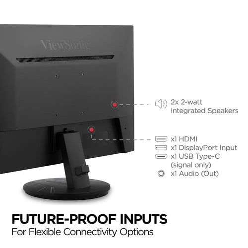 Viewsonic VX Series VX2716A computer monitor 68.6 cm (27") 1920 x 1080 pixels Full HD LCD Black