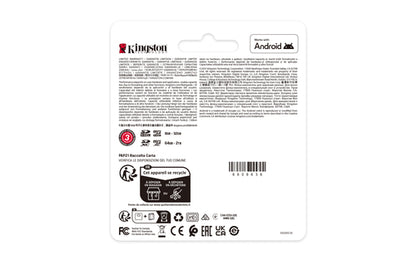 Kingston Technology 128GB microSDXC Industrial C10 A1 pSLC Card + SD Adapter