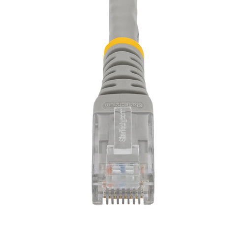 StarTech.com 5ft CAT6 Ethernet Cable - Gray CAT 6 Gigabit Ethernet Wire -250MHz 100W PoE RJ45 UTP Molded Network/Patch Cord w/Strain Relief/ Individually Tested