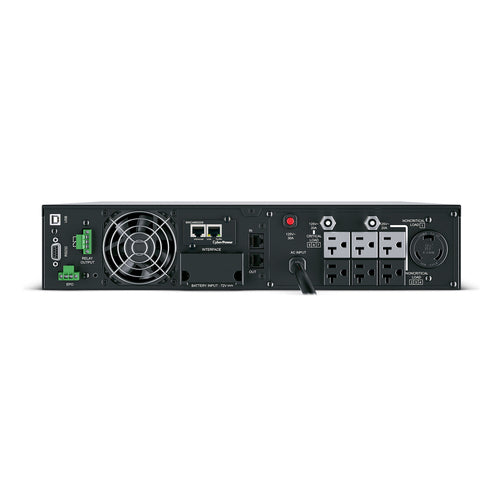 CyberPower OL3000RTXL2UN uninterruptible power supply (UPS) Double-conversion (Online) 3 kVA 2700 W 7 AC outlet(s)