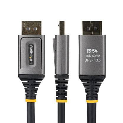 StarTech.com 3ft DisplayPort 2.1 Cable, VESA Certified DP54 DisplayPort Cable, Uncompressed 8K 60Hz, 10K 60Hz/8K 144Hz/4K 240Hz w/DSC 1.2a, DP 2.1 Monitor Cord