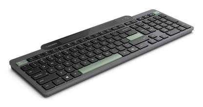 Lenovo 4Y41R69498 keyboard Home/Office Bluetooth Canadian, French Black, Green