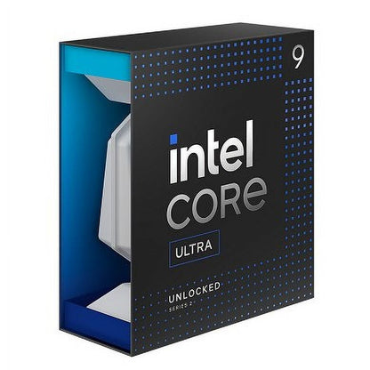 Intel Core Ultra 9 Desktop Processor 285 - 24 cores (8 P + 16 E) & 24 Threads - Up to 5.6 GHz - 40 MB Cache - Socket LGA1851 - 192GB DDR5