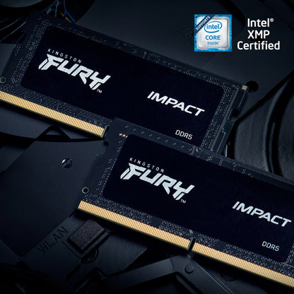 Kingston Technology FURY 64GB 4800MT/s DDR5 CL38 SODIMM (Kit of 2) Impact