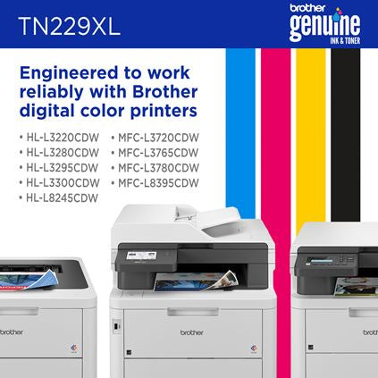 Brother TN-229XLC toner cartridge 1 pc(s) Compatible Cyan