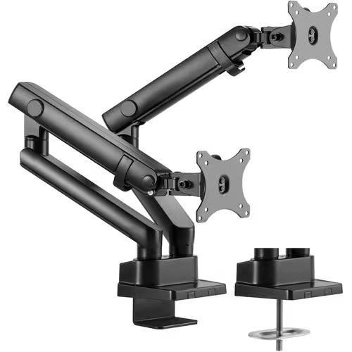 Amer Mounts HYDRA2B Dual Monitor Clamp Mount with Articulating Arms