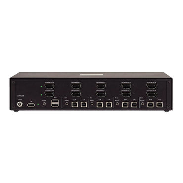 StarTech.com Secure 4-Port Dual-Monitor KVM Switch, HDMI or DisplayPort, 4K 60Hz, NIAP 4.0 Desktop KVM, Metal Housing, CAC Port, Made in the USA