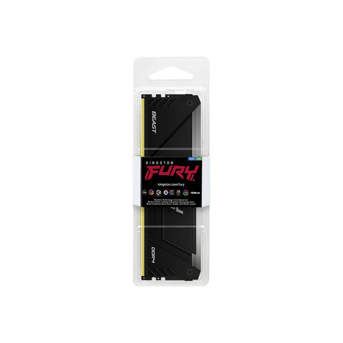 Kingston Technology FURY Beast 16GB 3200MT/s DDR4 CL16 DIMM 1Gx8 RGB