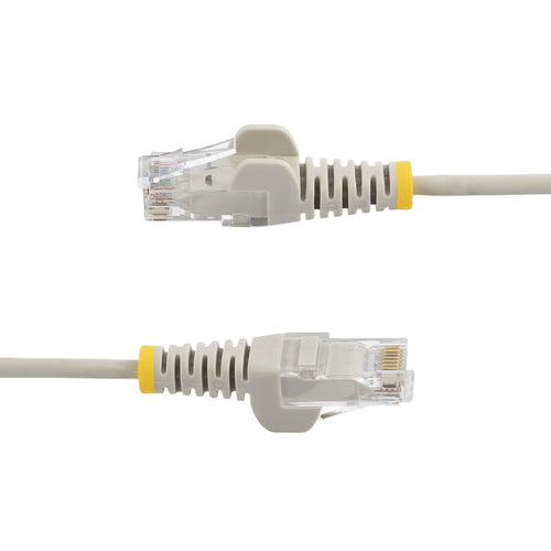 StarTech.com 6 in. CAT6 Ethernet Cable - Slim - Snagless RJ45 Connectors - Gray