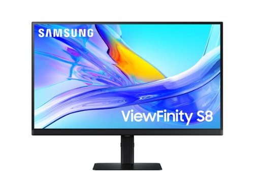 Samsung ViewFinity 32" S8 (S80UD) 4K UHD HDR10 High Resolution Monitor (USB Hub, USB-C, HMDI, DisplayPort) - Black