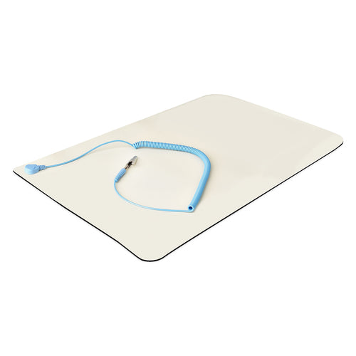 StarTech.com Anti Static Mat, ESD Mat for Electronics Repair, Anti Static Table/Desk Mat w/Detachable Grounding Wire, ANSI/ESD S 4.1, Flexible Thermoplastic Work Pad/Mat, 11x18in (30x46cm) - TAA