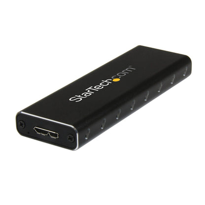StarTech.com M.2 SSD Enclosure for M.2 SATA SSDs - USB 3.0 (5Gbps) with UASP - TAA