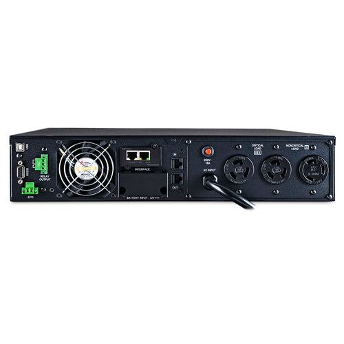 CyberPower OL3000RTXL2UHVN uninterruptible power supply (UPS) Double-conversion (Online) 3 kVA 2700 W 3 AC outlet(s)