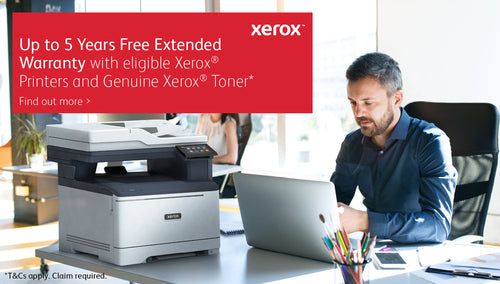 Xerox C320 A4 33ppm Wireless Duplex Printer PS3 PCL5e/6 2 Trays Total 251 Sheets