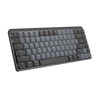 Logitech MX Mechanical Mini Wireless Illuminated Keyboard  Tactile Quiet Switches  Backlit  Bluetooth  USB-C  macOS  Windows  Linux  iOS  Android  Graphite