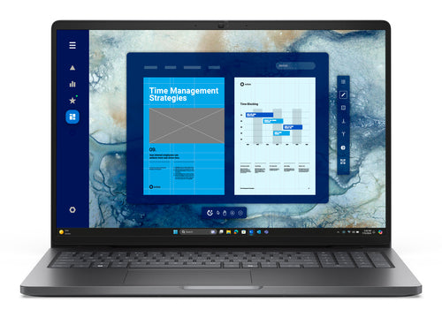 DELL Pro 16 PC16250 Intel Core 5 120U Laptop 40.6 cm (16") Full HD+ 16 GB DDR5-SDRAM 256 GB SSD Wi-Fi 6E (802.11ax) Windows 11 Pro US English Black