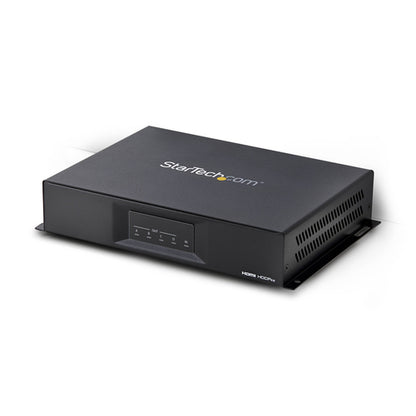 StarTech.com 2x2 HDMI Video Wall Controller - 4K 60Hz HDMI 2.0 Video Input to 4x 1080p Output - Video Wall Processor for Multi Screen Display - Video Wall Splitter - RS232/Ethernet Control