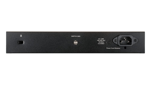 D-Link DGS-1024D network switch Unmanaged Gigabit Ethernet (10/100/1000) 1U Black, Silver