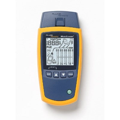 Fluke Networks MicroScanner2 Cable Verifier - RJ-45 10/100/1000Base-T Network