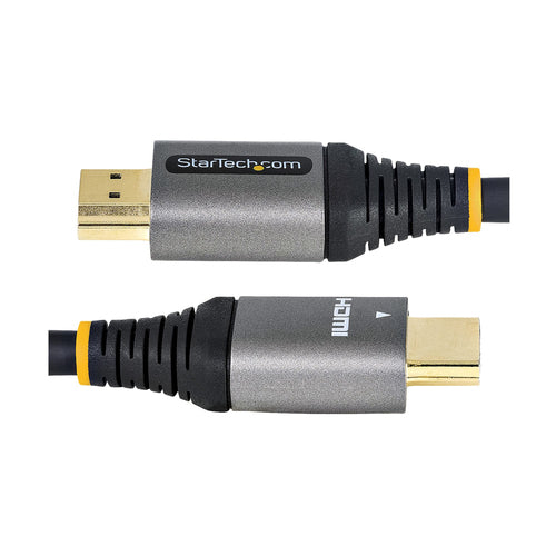 StarTech.com 20in (0.5m) Premium Certified HDMI 2.0 Cable - High-Speed Ultra HD 4K 60Hz HDMI Cable with Ethernet - HDR10, ARC - TPE Jacket - UHD HDMI Video Cord - For UHD Monitors, TVs, Displays - M/M