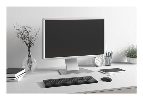 Kensington KM270 EQ Rechargeable Desktop Set – Wireless, US English