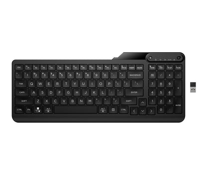 HP SBUY 475 DUAL-MODE WL KBD U.S. ENGLISH LOCALIZATION keyboard Universal RF Wireless + Bluetooth Black