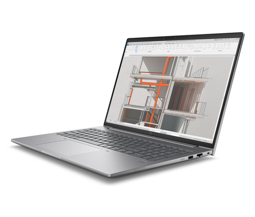 HP Zbook X G1i 16 inch Mobile Workstation PC Wolf Pro Security Edition Intel Core Ultra 9 285H 40.6 cm (16") WUXGA 32 GB DDR5-SDRAM 1 TB SSD NVIDIA RTX PRO 2000 Blackwell Wi-Fi 7 (802.11be) Windows 11 Pro Silver