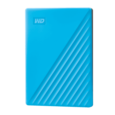 Western Digital 2TB WD My Passport  Portable External Hard Drive HDD  Blue - WDBYVG0020BBL-WESN