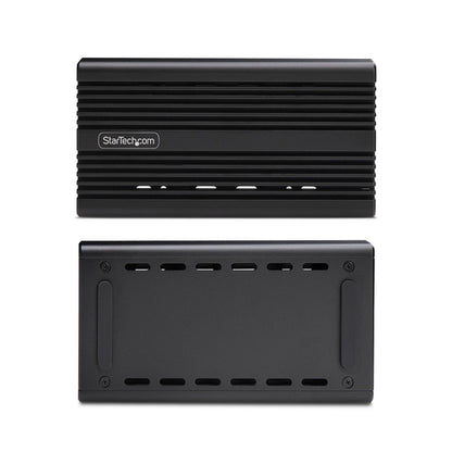 StarTech.com USB4 M.2 NVMe Enclosure, 40Gbps, External USB-C/Thunderbolt NVMe SSD Enclosure, Aluminum Heatsink Case, B+M/M-Key