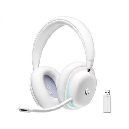 Logitech - G735 Aurora Collection Wireless Gaming Headset for PC, Mobile - White Mist