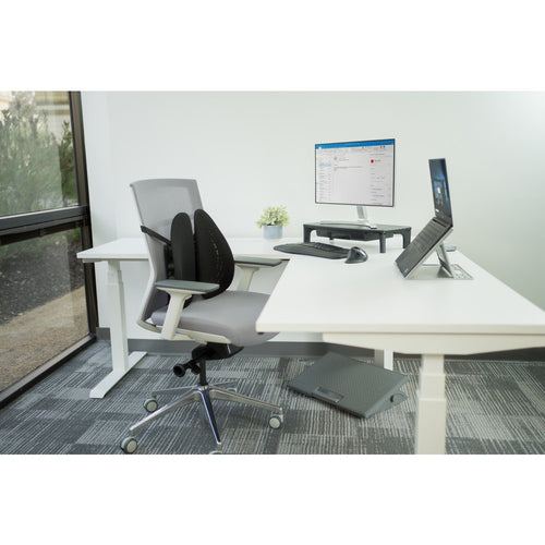 Kensington SmartFit® Easy Riser™ Go Adjustable Ergonomic Laptop Riser and Cooling Stand for up to 14" Laptops