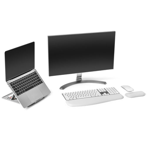 Kensington SmartFit® Easy Riser™ Go Adjustable Ergonomic Laptop Riser and Cooling Stand for up to 14" Laptops