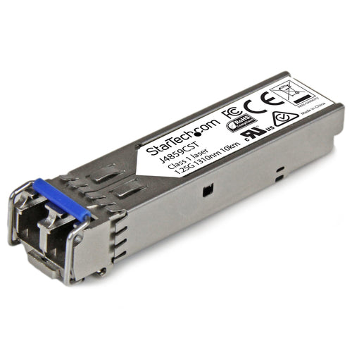 StarTech.com HPE J4859C Compatible SFP Module - 1000BASE-LX - 1GbE Single Mode /Multi Mode Fiber Optic Transceiver - 1GE Gigabit Ethernet SFP - LC 10km - 1310nm - DDM HPE 1400, 1700, 1820