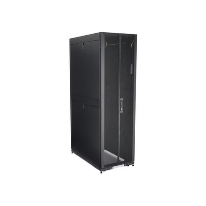 StarTech.com 42U Enterprise-Grade Server Rack Cabinet Kit, 19in Enclosed 4-Post Rack with Built-in Cable Management, 35in (89cm) Mounting Depth, 3307lb (1500kg) Capacity