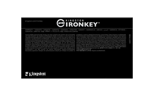 Kingston Technology IronKey 32GB D500S FIPS 140-3 Lvl 3 AES-256
