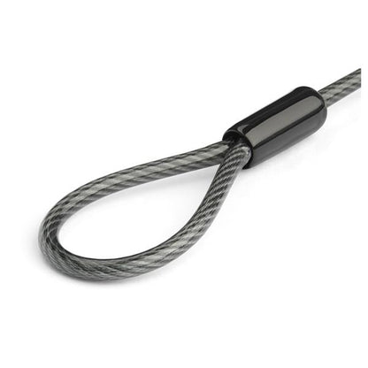 StarTech.com Universal Laptop Cable Lock Expansion Loop - 6” (15cm) Anti Theft 4-Digit Combination K-Slot Lock - Computer Security Cable to Create Twin/Multi-Head Lock for Multiple Devices