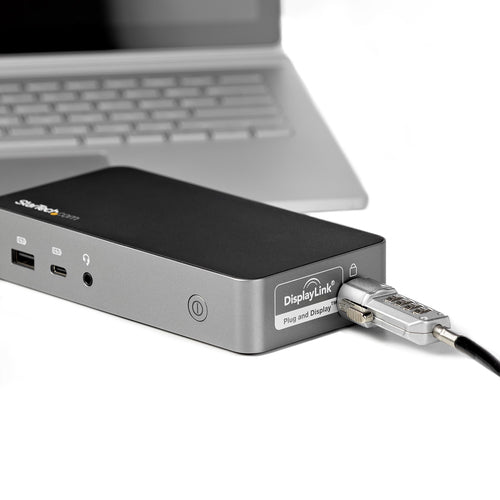 StarTech.com USB-C Dock - Dual Monitor 1080p HDMI Laptop Docking Station - 65W Power Delivery - 1x USB-C, 3x USB-A, Ethernet - Dual Video Display USB 3.1 Gen 1 Type-C Dock - Mac & Windows