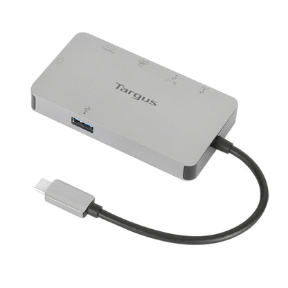 Targus DOCK419USZ laptop dock/port replicator Wired USB 3.2 Gen 1 (3.1 Gen 1) Type-C Grey