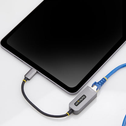 StarTech.com 2.5GbE USB-C to Ethernet Adapter, NBASE-T NIC, USB 3.0 Type-C 2.5/1G Multi Speed Network, Thunderbolt Compatible, Windows & Mac